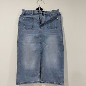 KHaite Denim skirt